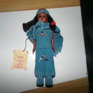 vintage native American Indian doll.